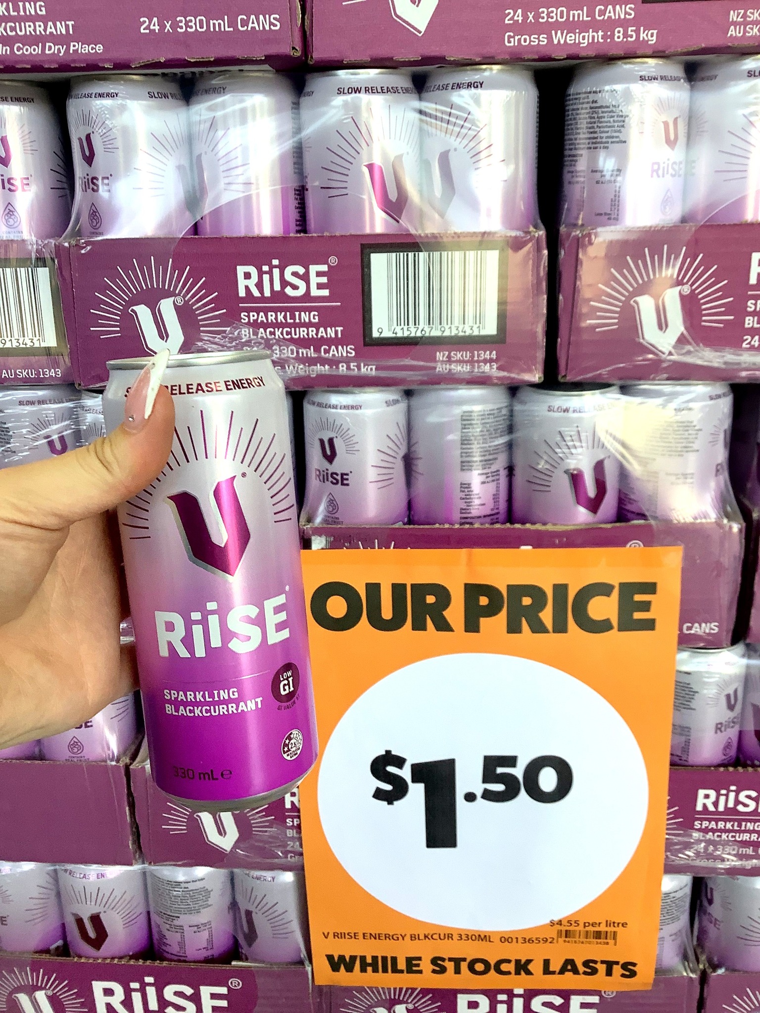 Ten - Summer refresh for just $1.50! 😍🥤 Cool down with V RiiSE ...