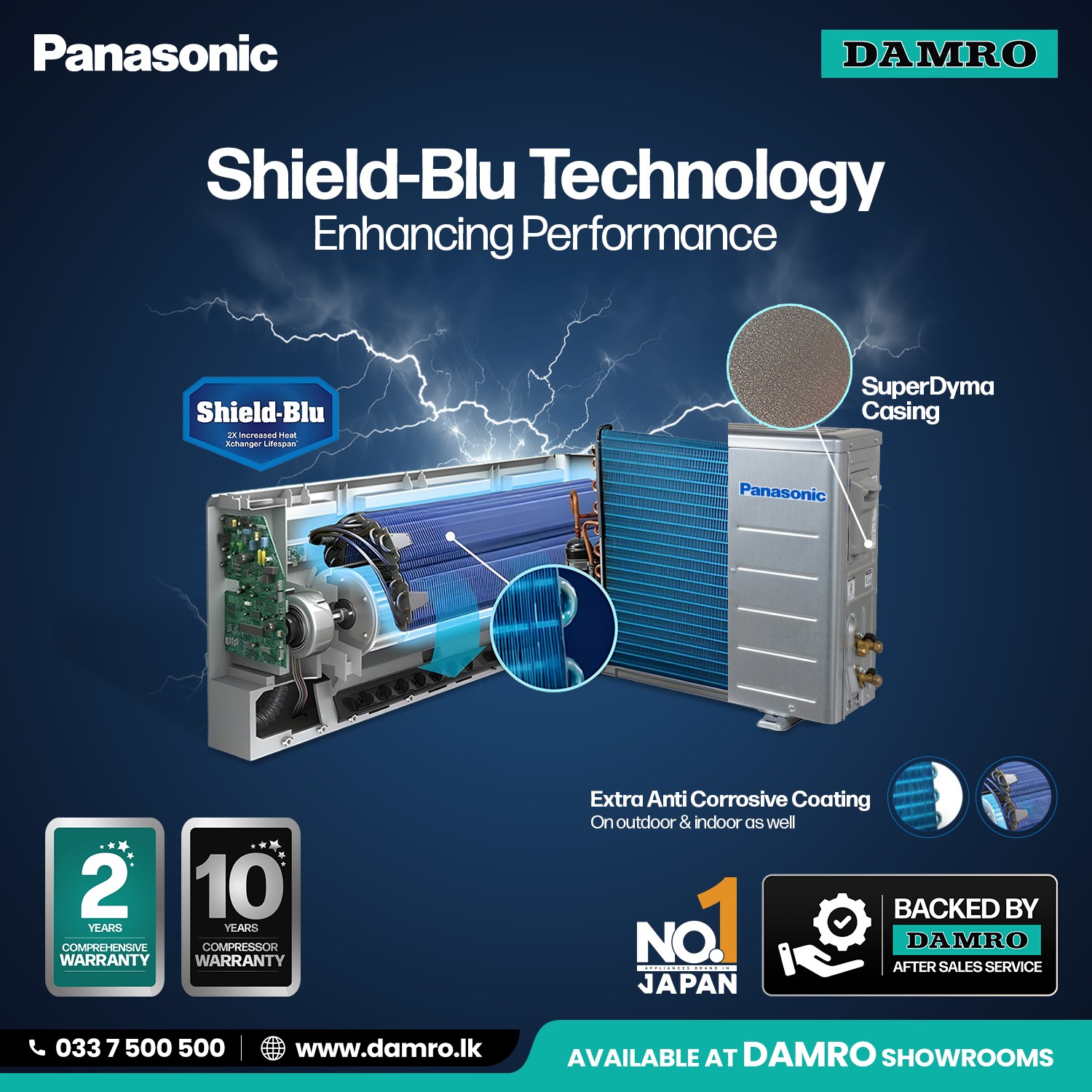 DAMRO - Experience Unmatched Durability with Panasonic’s Shield-Blu ...