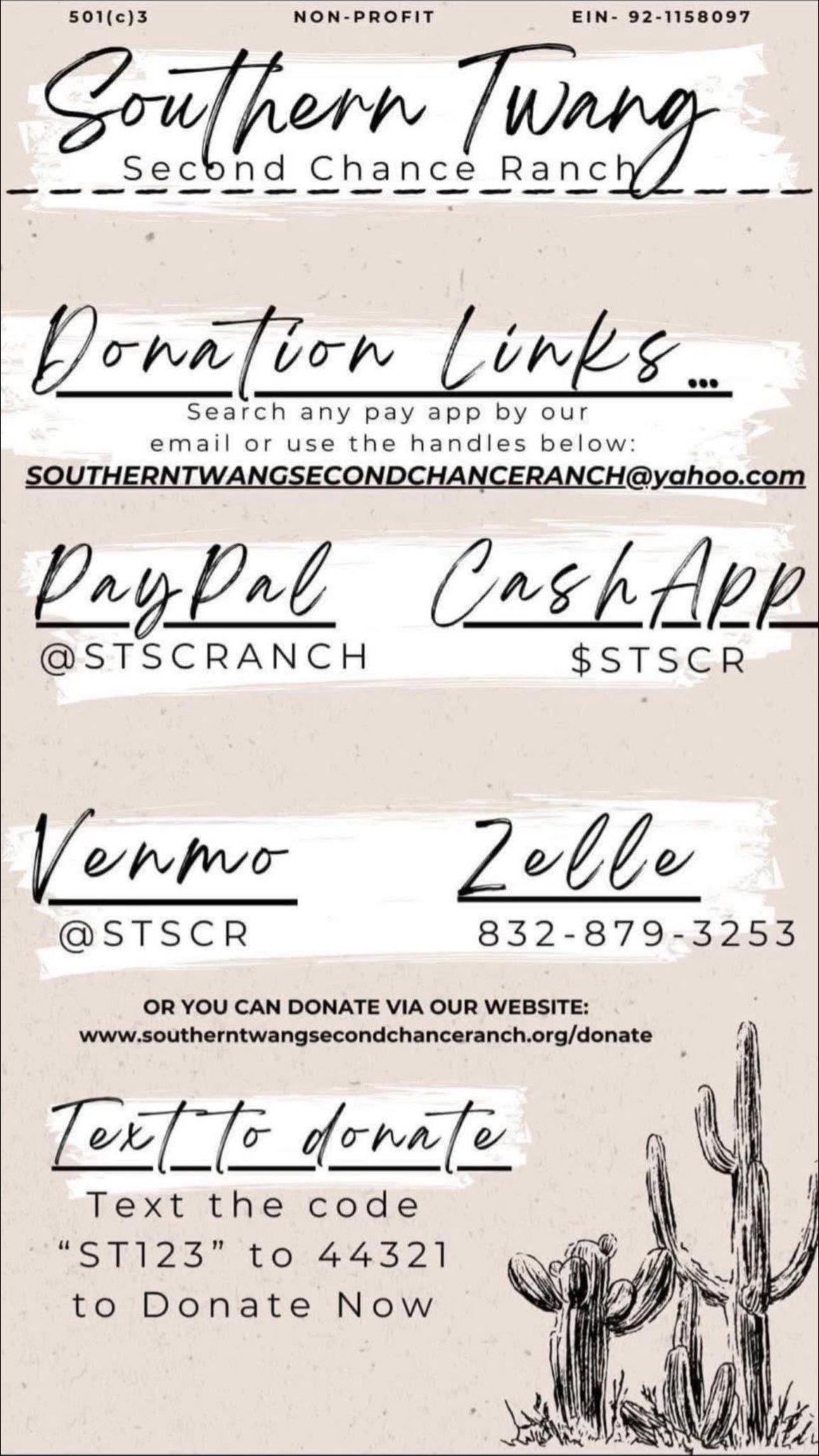 Southern Twang Second Chance Ranch | Hamilton TX
