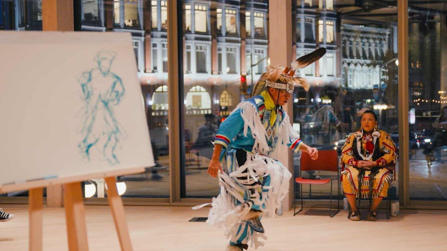 Powwow Life-Drawing | Atelier de dessin de danse pow-wow