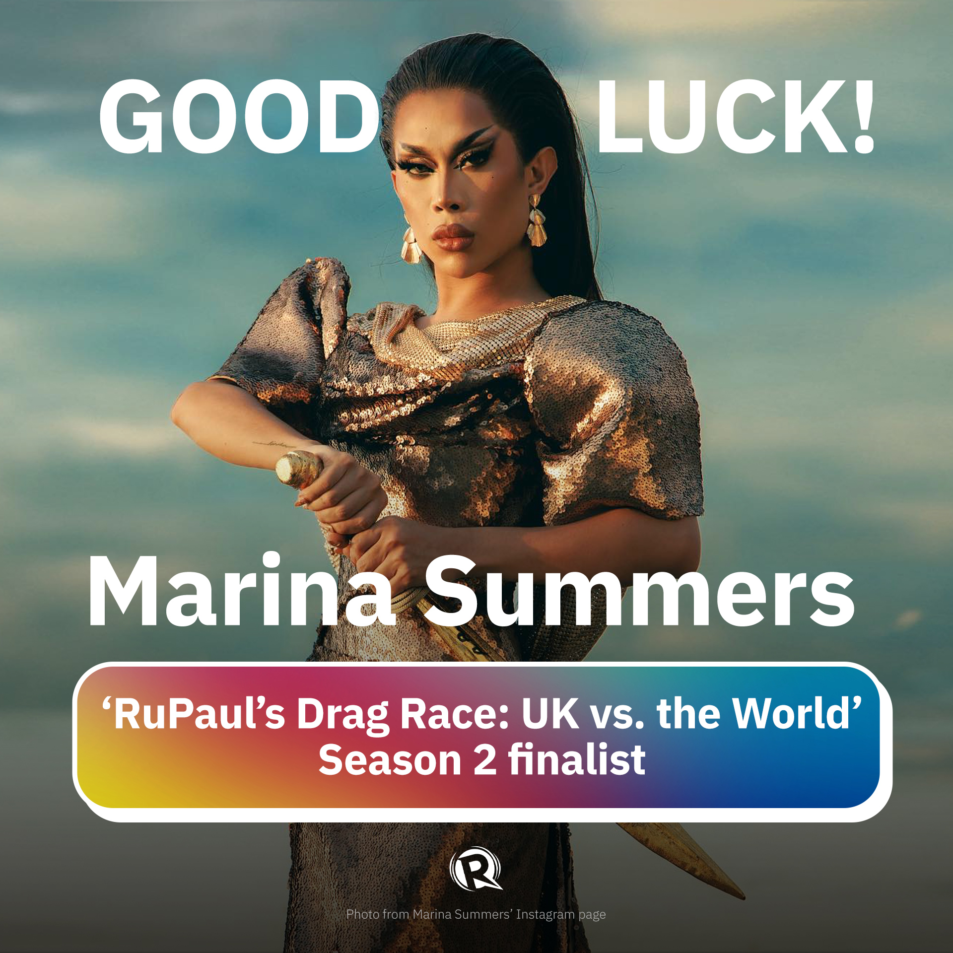 Rappler - BRING IT HOME, QUEEN! 👑 Marina Summers is representing the ...