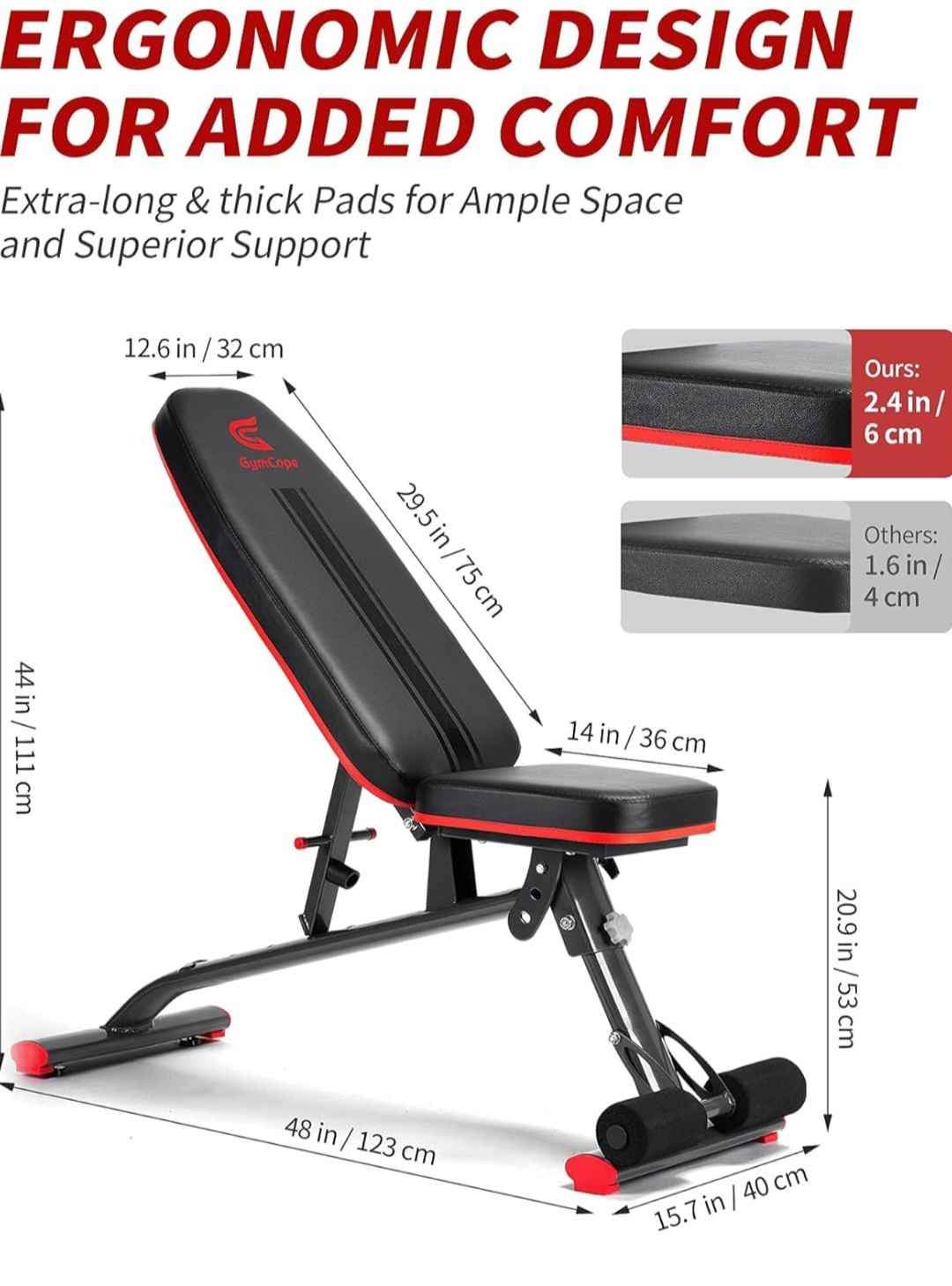 Weight Bench Adjustable NEW - Exercise Benches & Wedges - Swindon ...