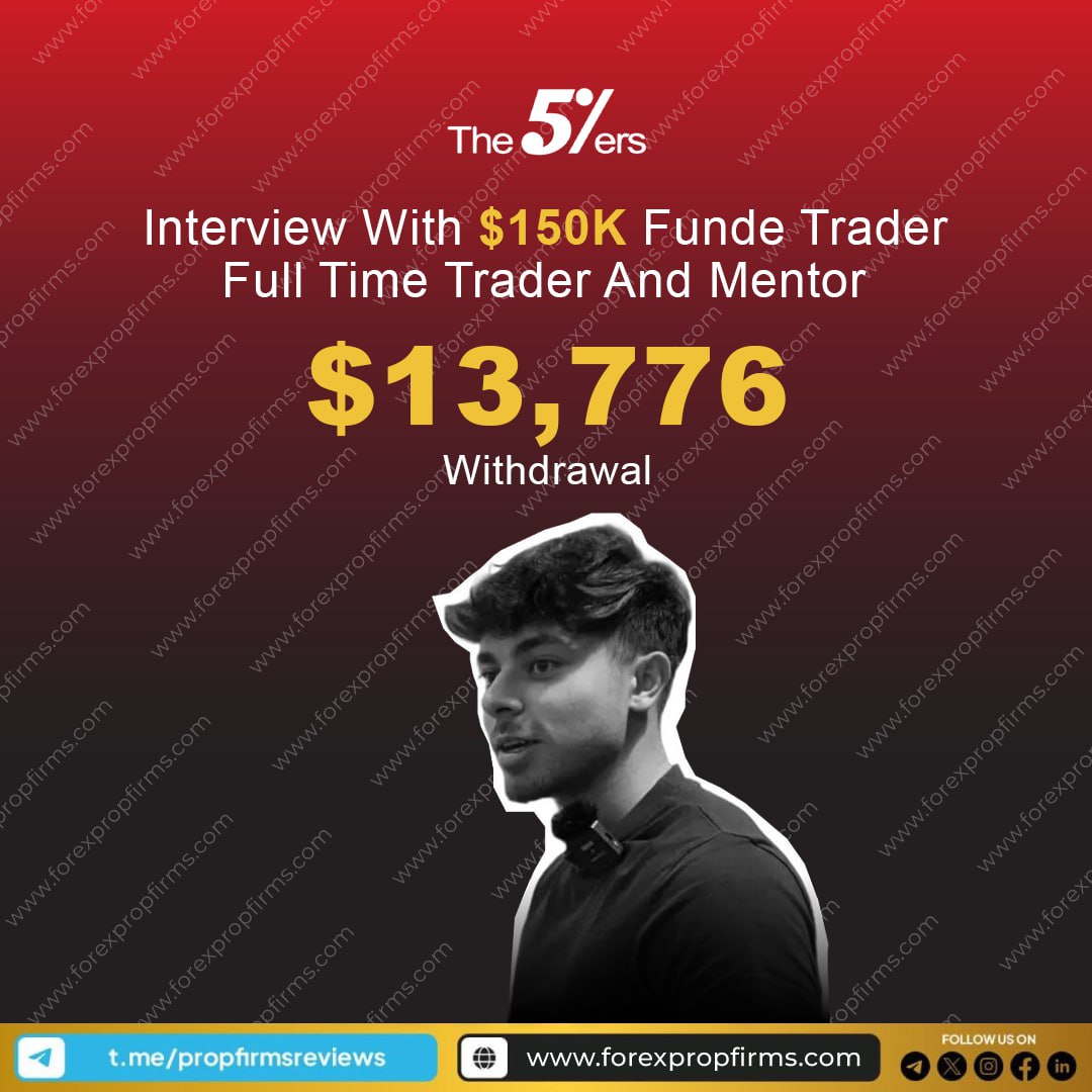 Prop - The 5%ers release a new interview spotlight: 🎙 Hosted by Will ...