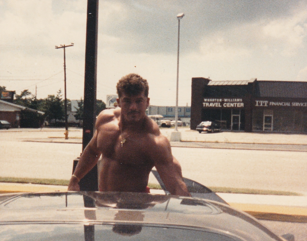 Cocoa brown 300 ZX turbo and bodybuilding success in Florida