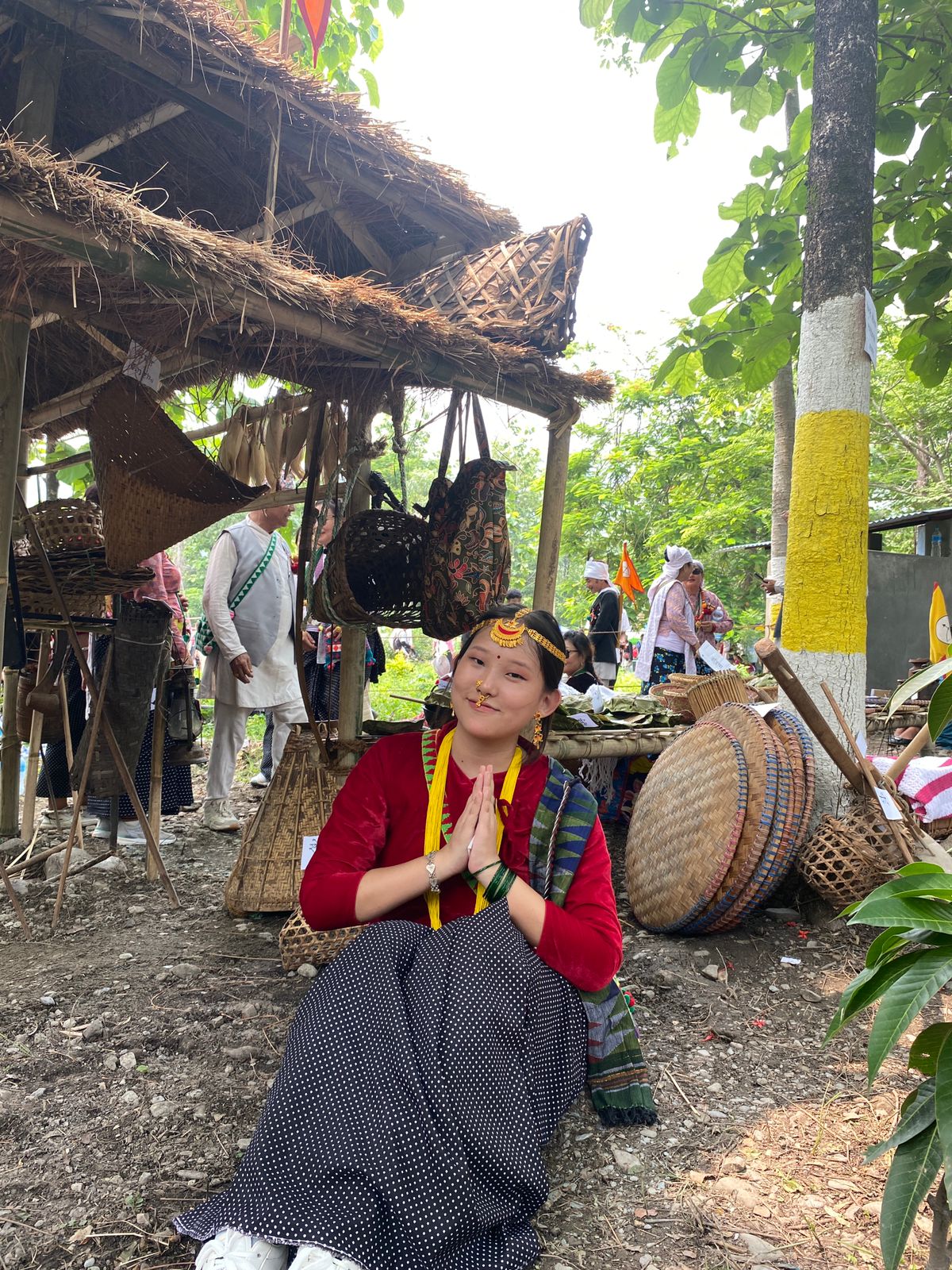 Newa - Name: Bishaka Rai Batch: 2080 Faculty: BAG This image features a ...