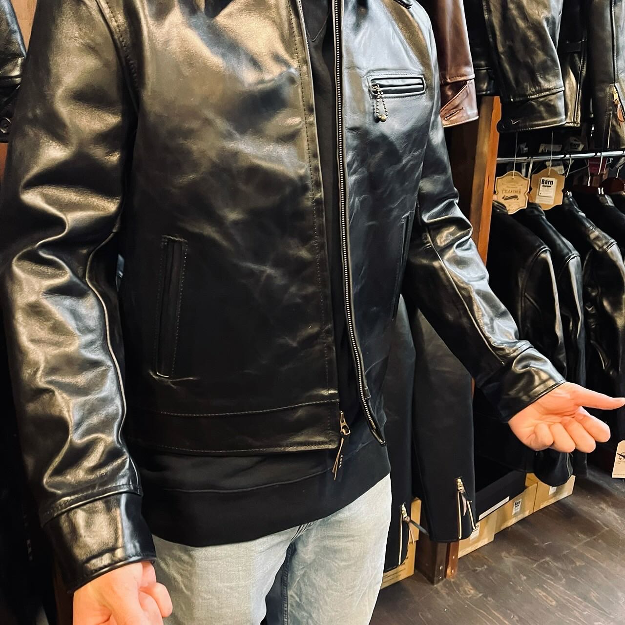 エアロレザー AERO LEATHER レザージャケット Highwayman Premier 