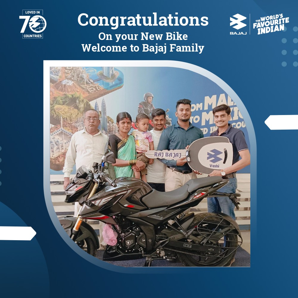 Raj Bajaj - Congratulations Mr. Kailash Rathore on your...