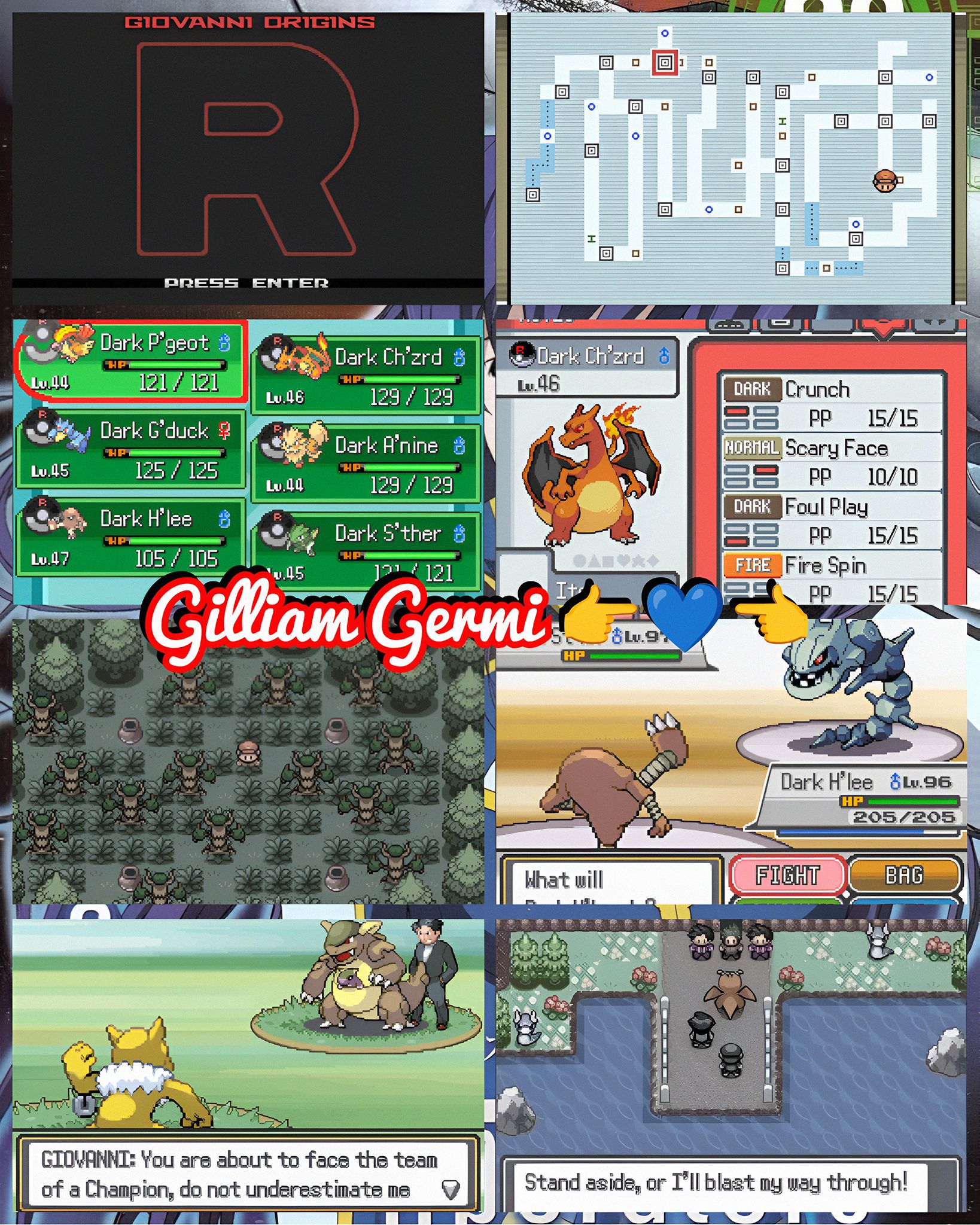 Gilliam - 🌿🌊[RPGXP] CURRENT LATEST VERSION ⚡🔥 🧡Pokemon: Giovanni's ...