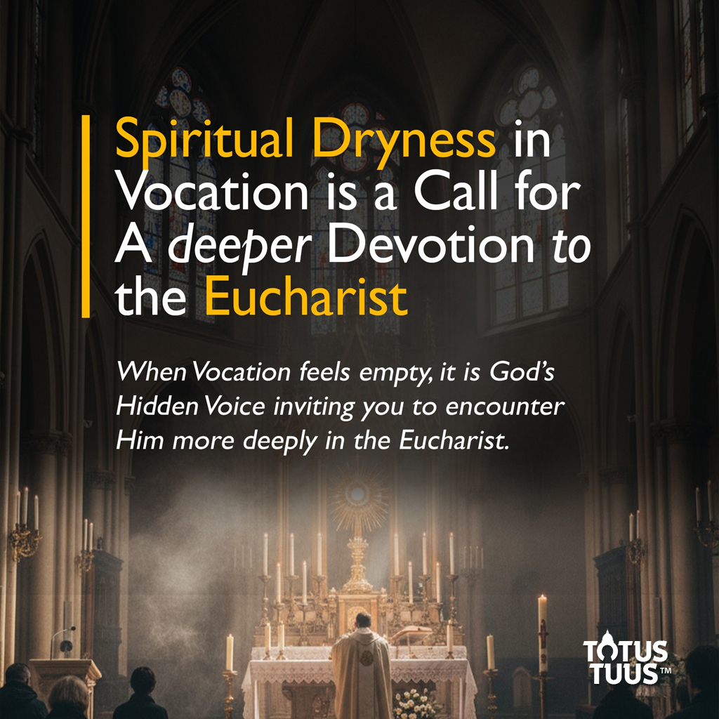 Totus Tuus - There comes a time in every Vocation when the... | Facebook