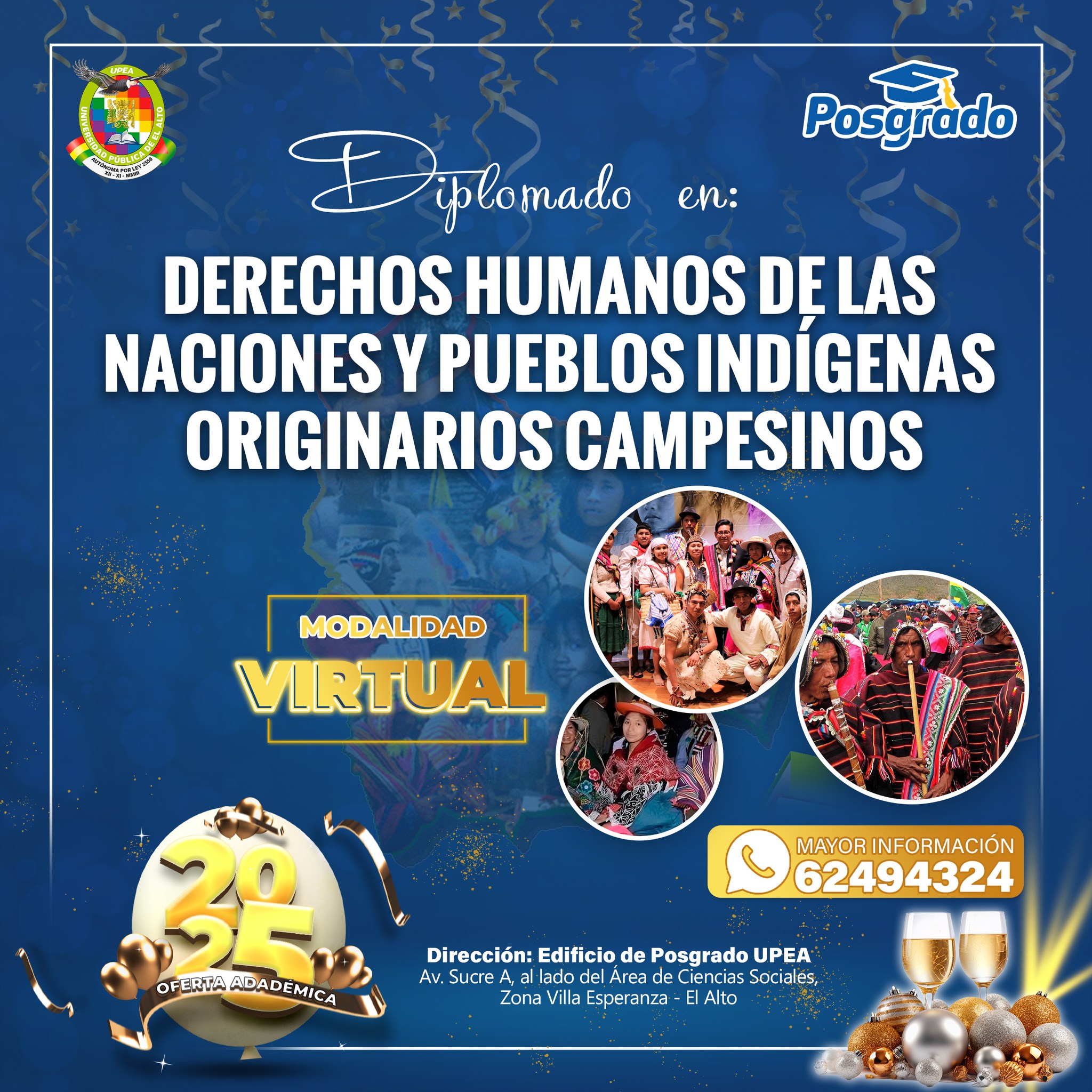 Posgrado - DIPLOMADO EN DERECHOS HUMANOS DE LAS NACIONES Y PUEBLOS ...