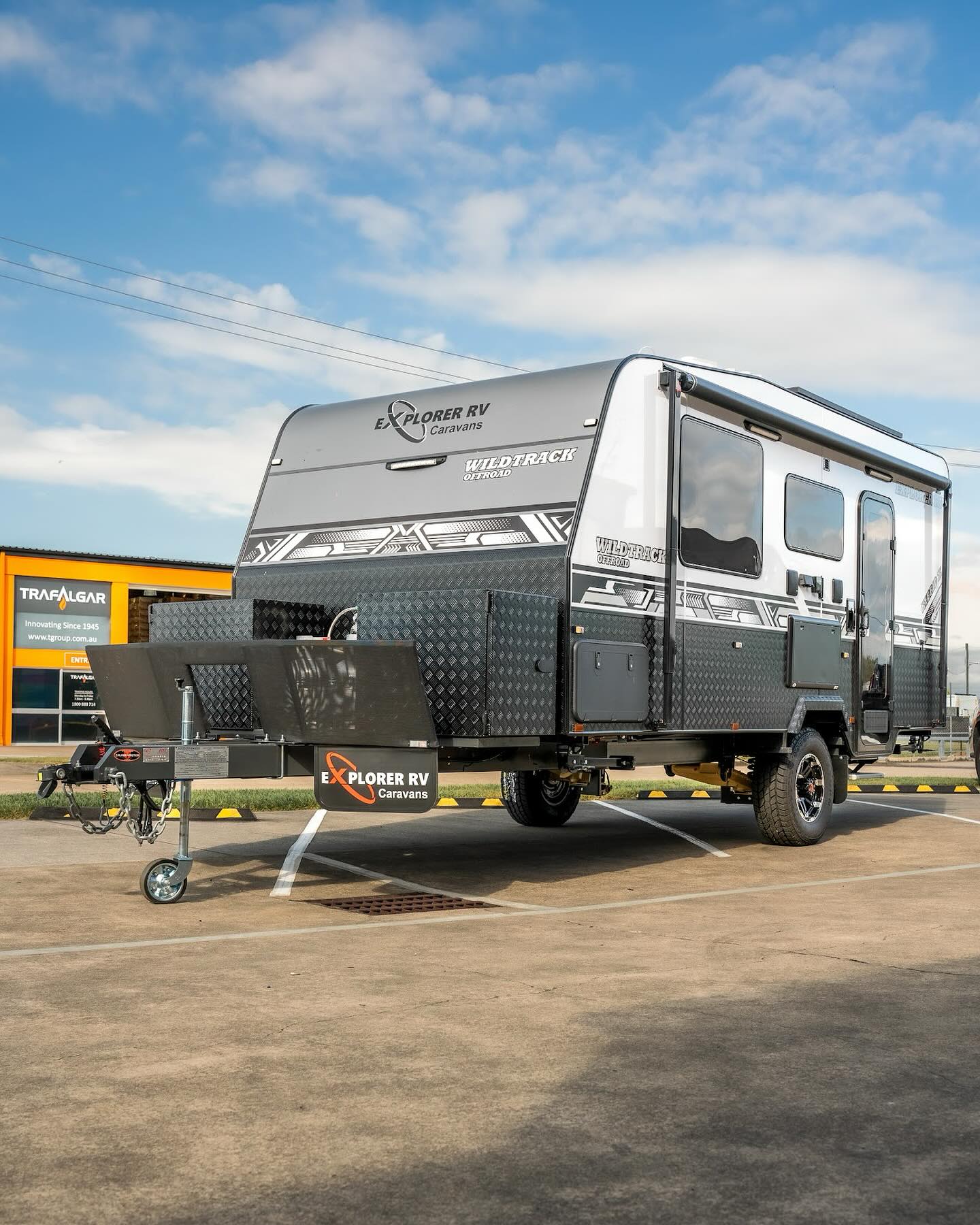 Explorer RV - 💪 You don’t see many caravans in white these... | Facebook