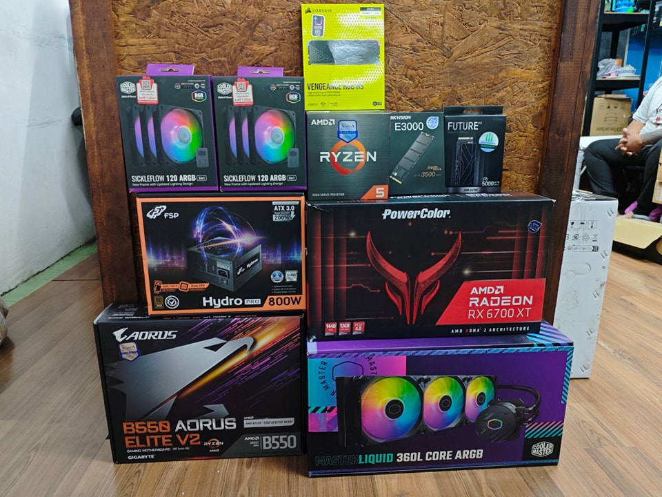 🖥️ ชุดคอมพิวเตอร์ประกอบแต่งไฟ (เฉพาะตัวเครื่อง) --- สเปคสินค้า: CPU ...