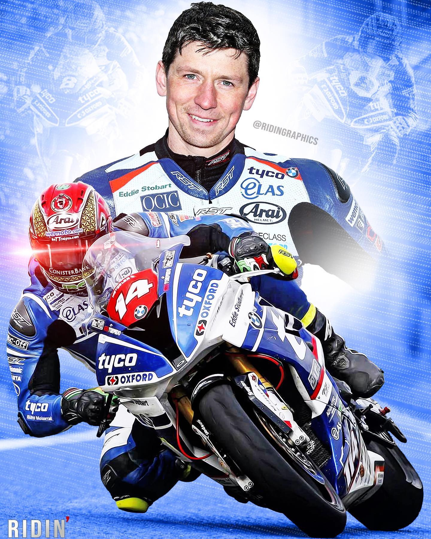 Ridin'Graphics - In memory of the late great @dankneen14...