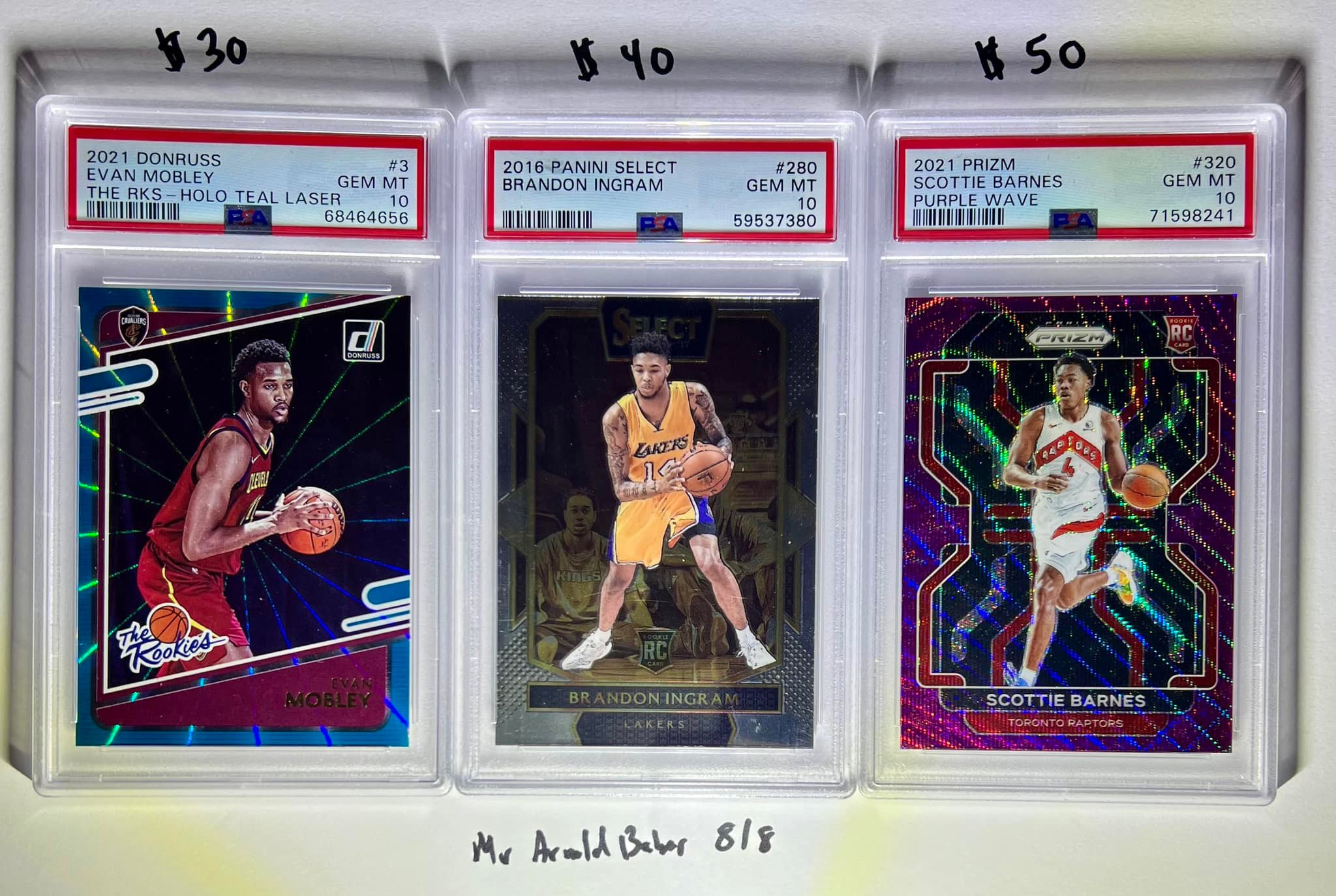 GOLD PRIZM BEAUTIES! ?? Bid Now: https://bit.ly/4qighkb All ten 