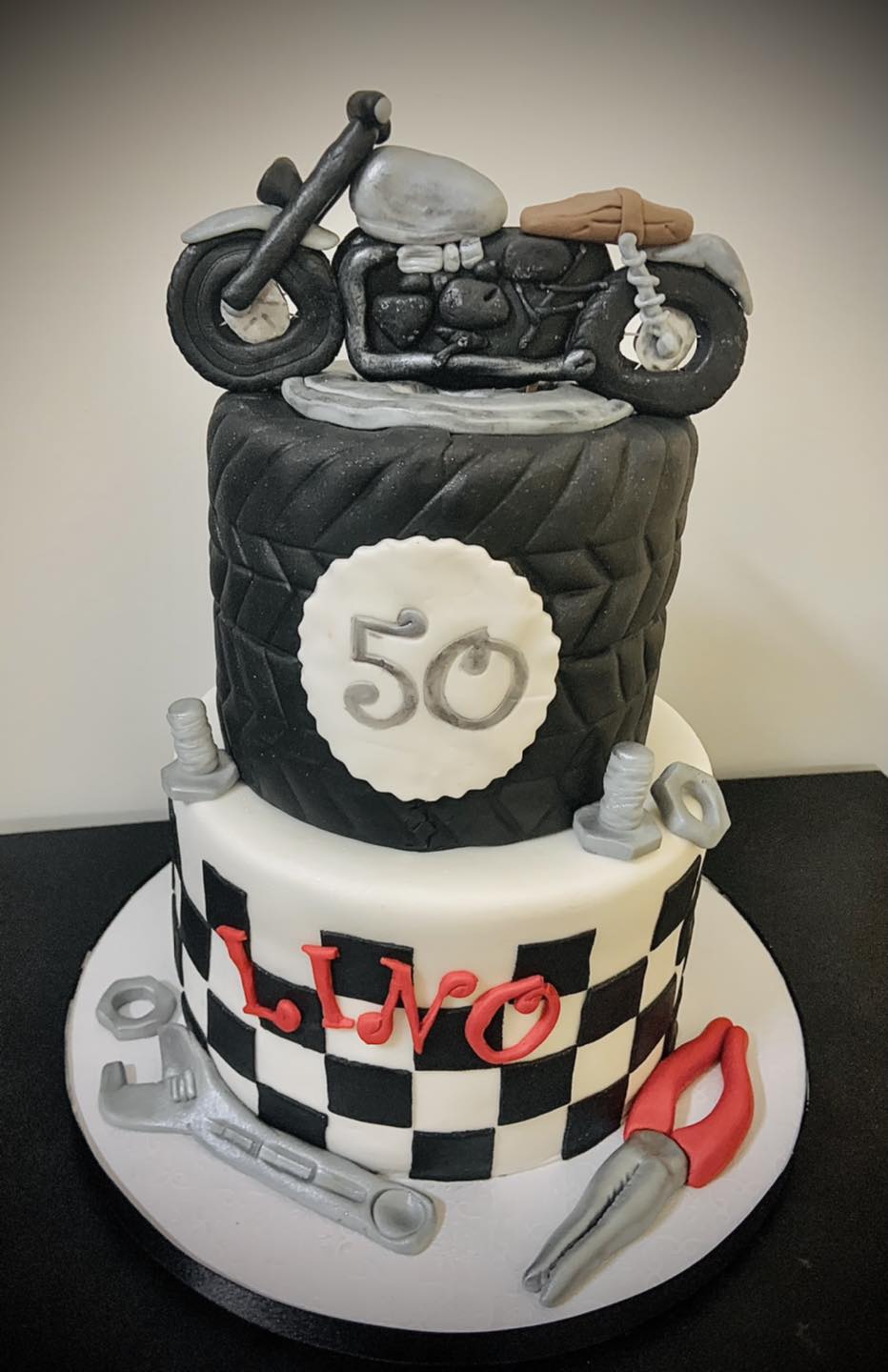50th birthday cake for Orange Amplifiers fan