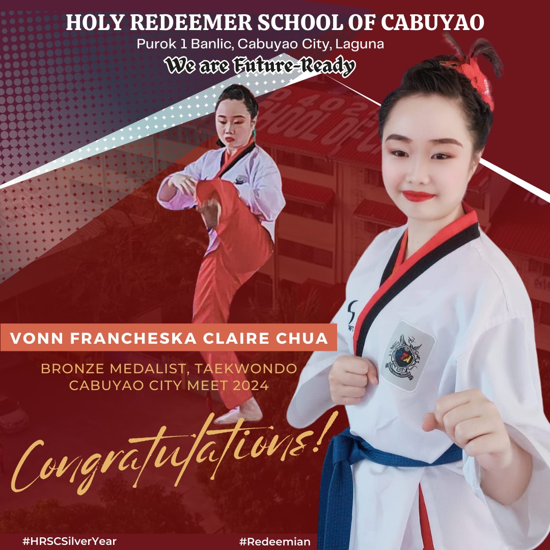 Holy - REDEEMIAN PRIDE! Congratulations, Vonn Francheska Claire Chua ...