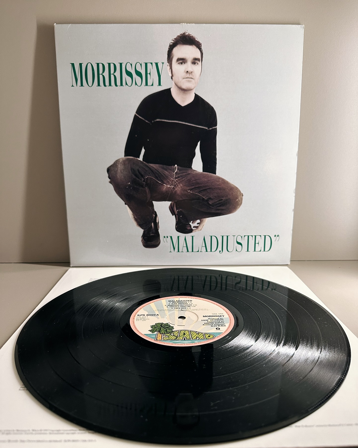 NEW IN: 💛🤍❤️ Morrissey - Kill Uncle 🇪🇺 European LP, Reissue