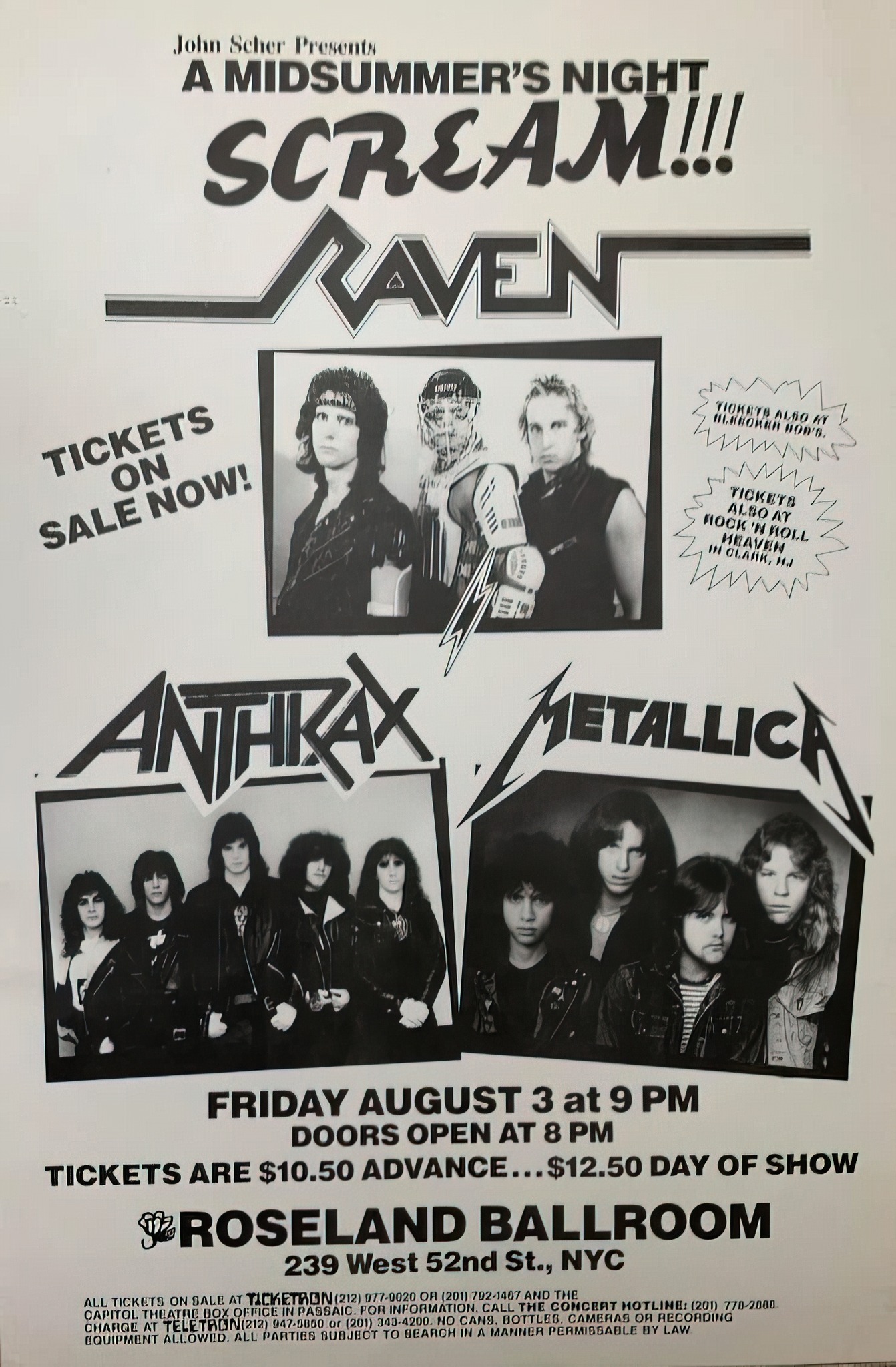 Metallica and Korn at Great Western Forum in 1996