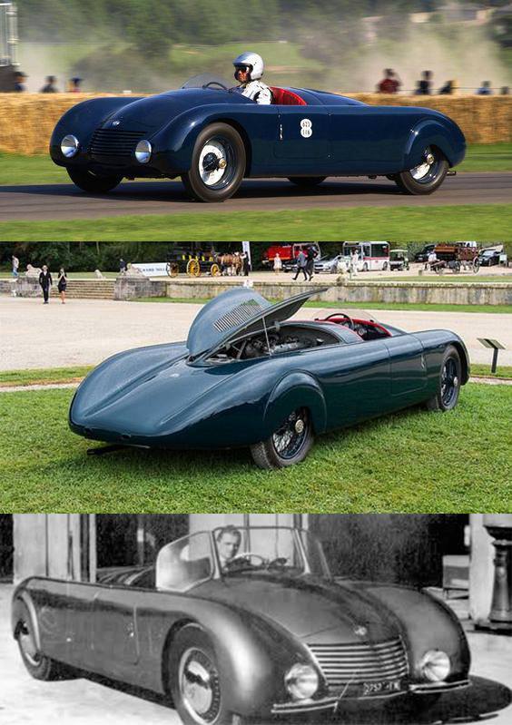 Alfa Romeo 6C 2300 Aerodinamica Spider (also known as Alfa