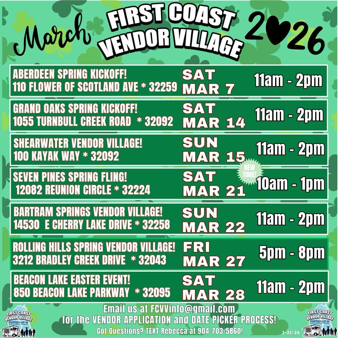 First Coast Vendor Village... - First Coast Vendor Village