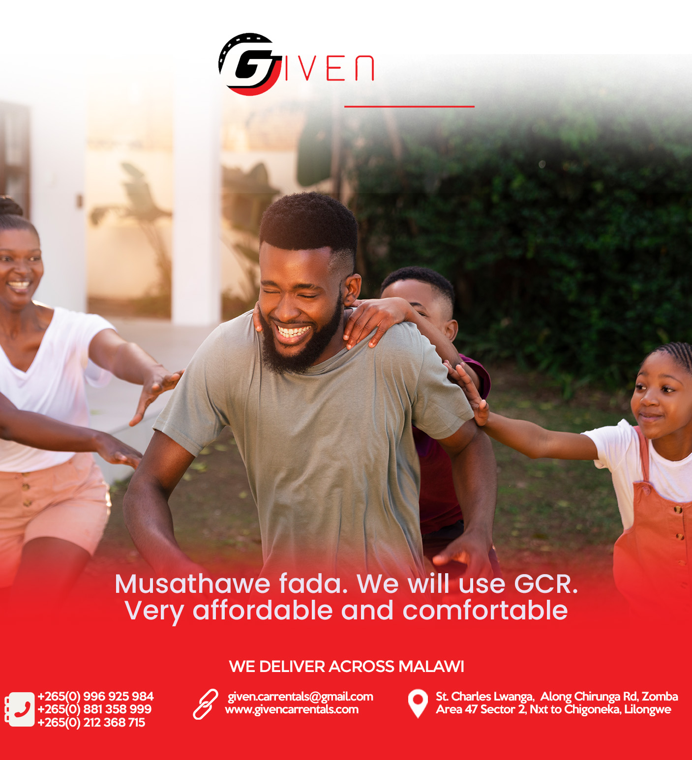 Given Car Rentals
