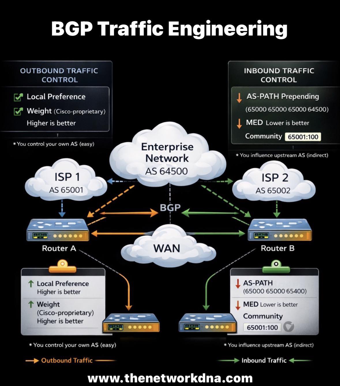 🔥 BGP Traffic Engineering — Visualized... - Networks Baseline | Facebook