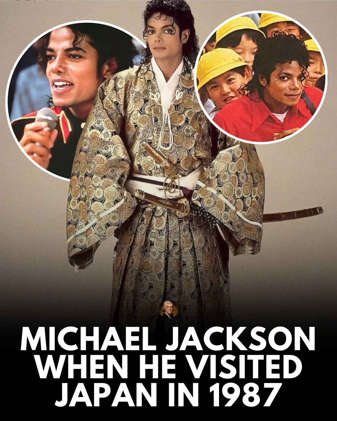 Michael Jackson visits Japan in 1987 for bad world tour✨🤩 #bad