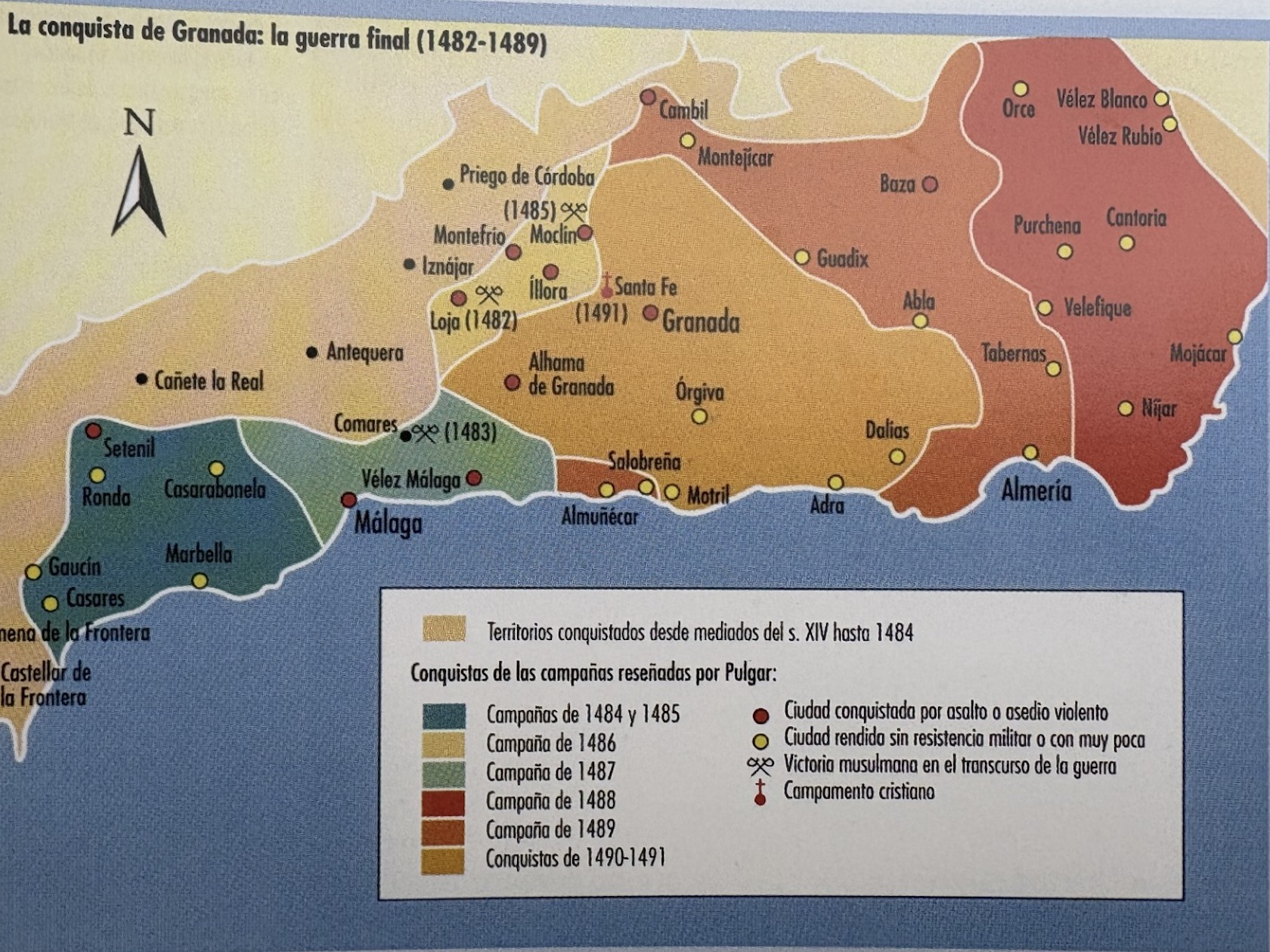 El 26 de diciembre de 1489 los Reyes Católicos conquistaron la 