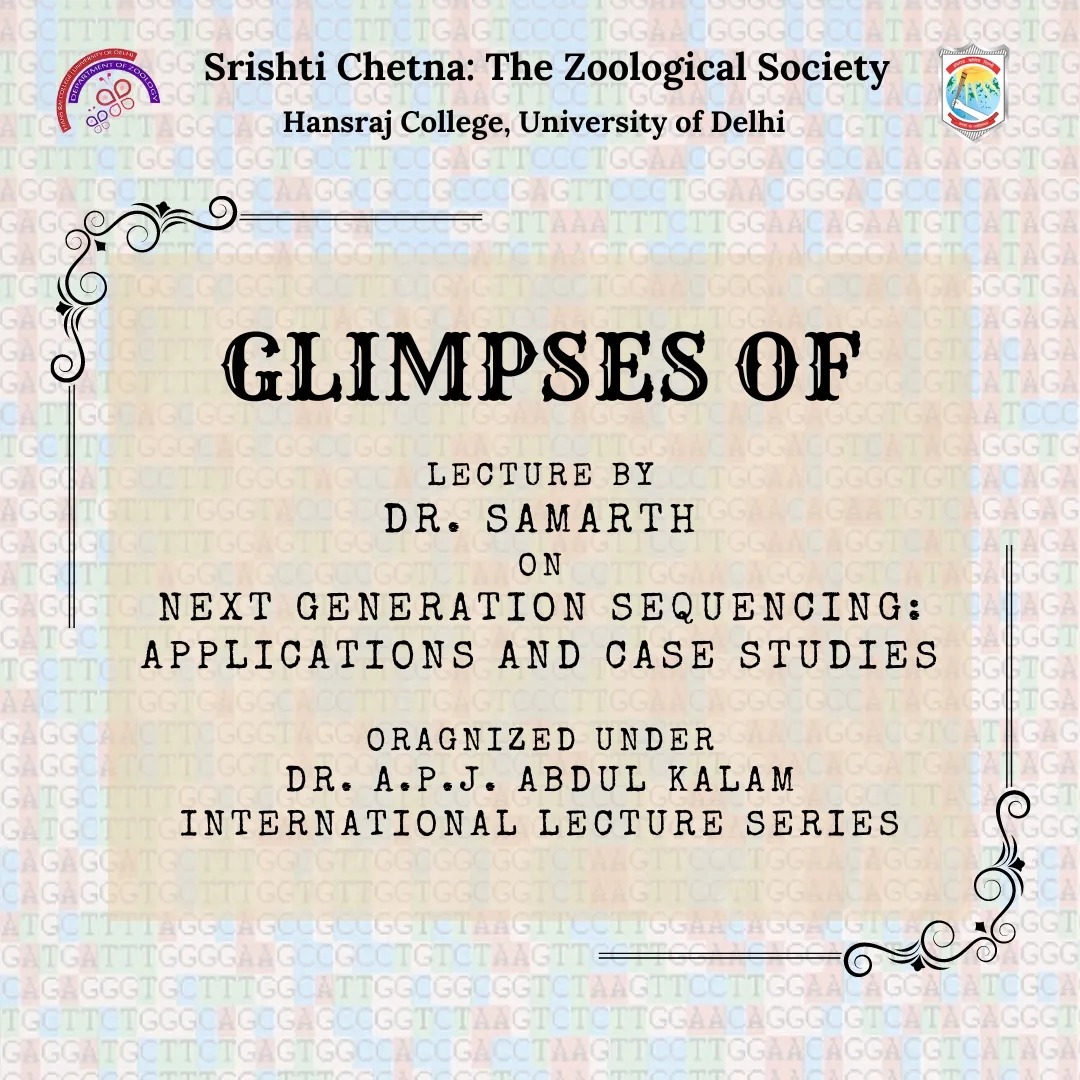 *☘️Warm... - Department of Zoology, Hansraj College | Facebook