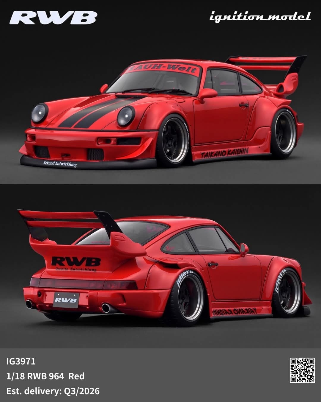 COLLECTORS….. 👀🔥 1:18 Ignition Models RWB lineup is HEAVY