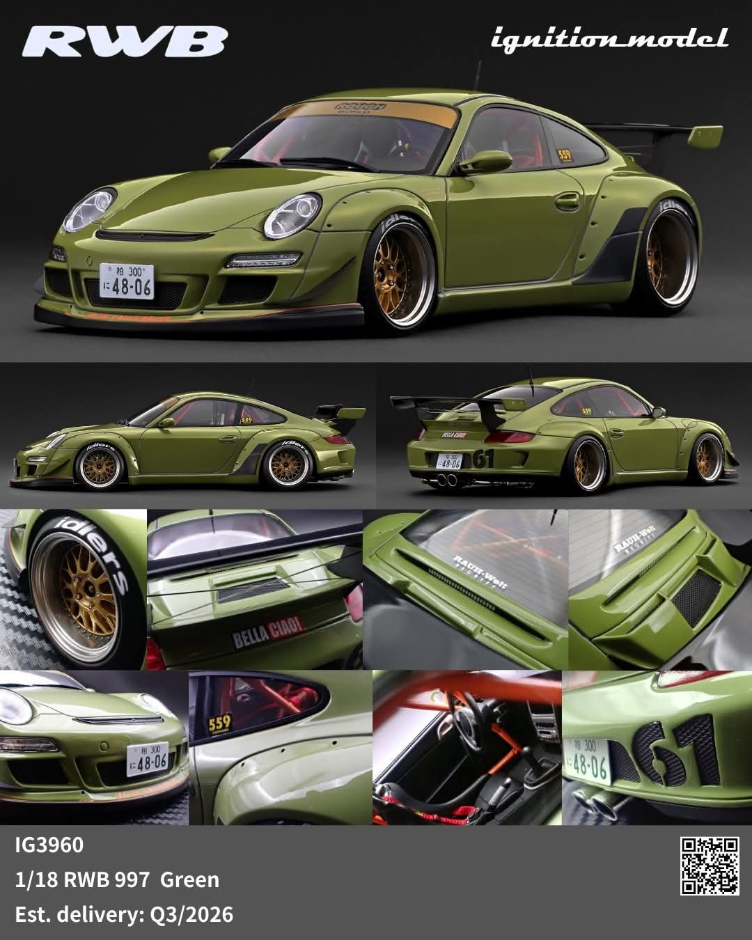 COLLECTORS….. 👀🔥 1:18 Ignition Models RWB lineup is HEAVY