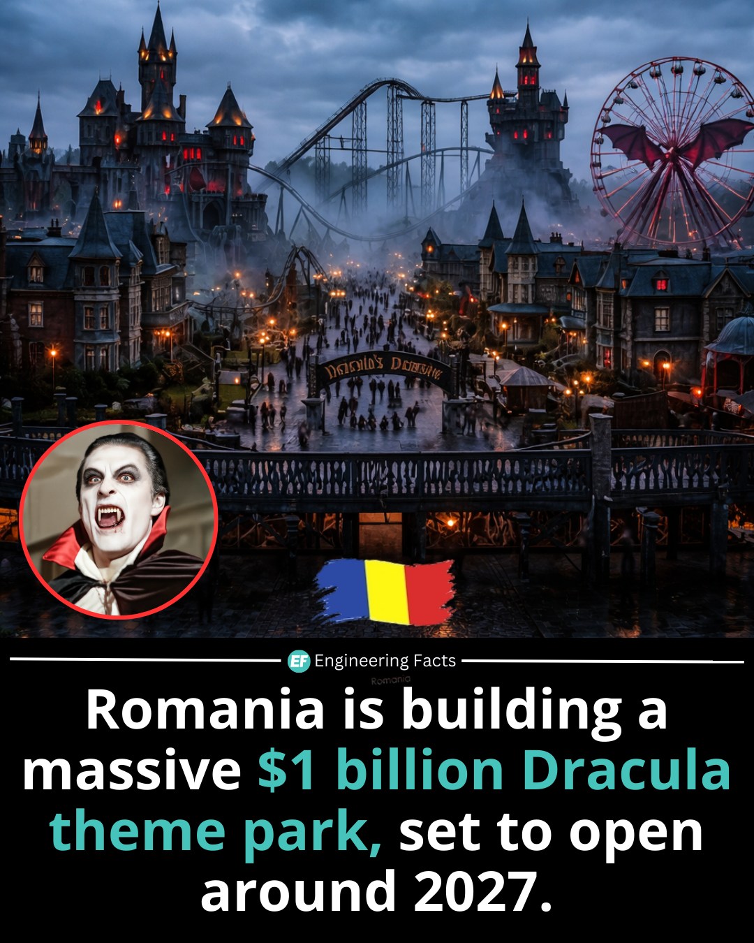 Romania is preparing to bring its famous Dracula legend to life in