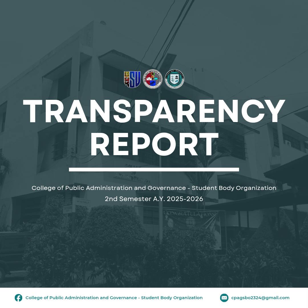 College of Public Administration and Governance - Student Body ...