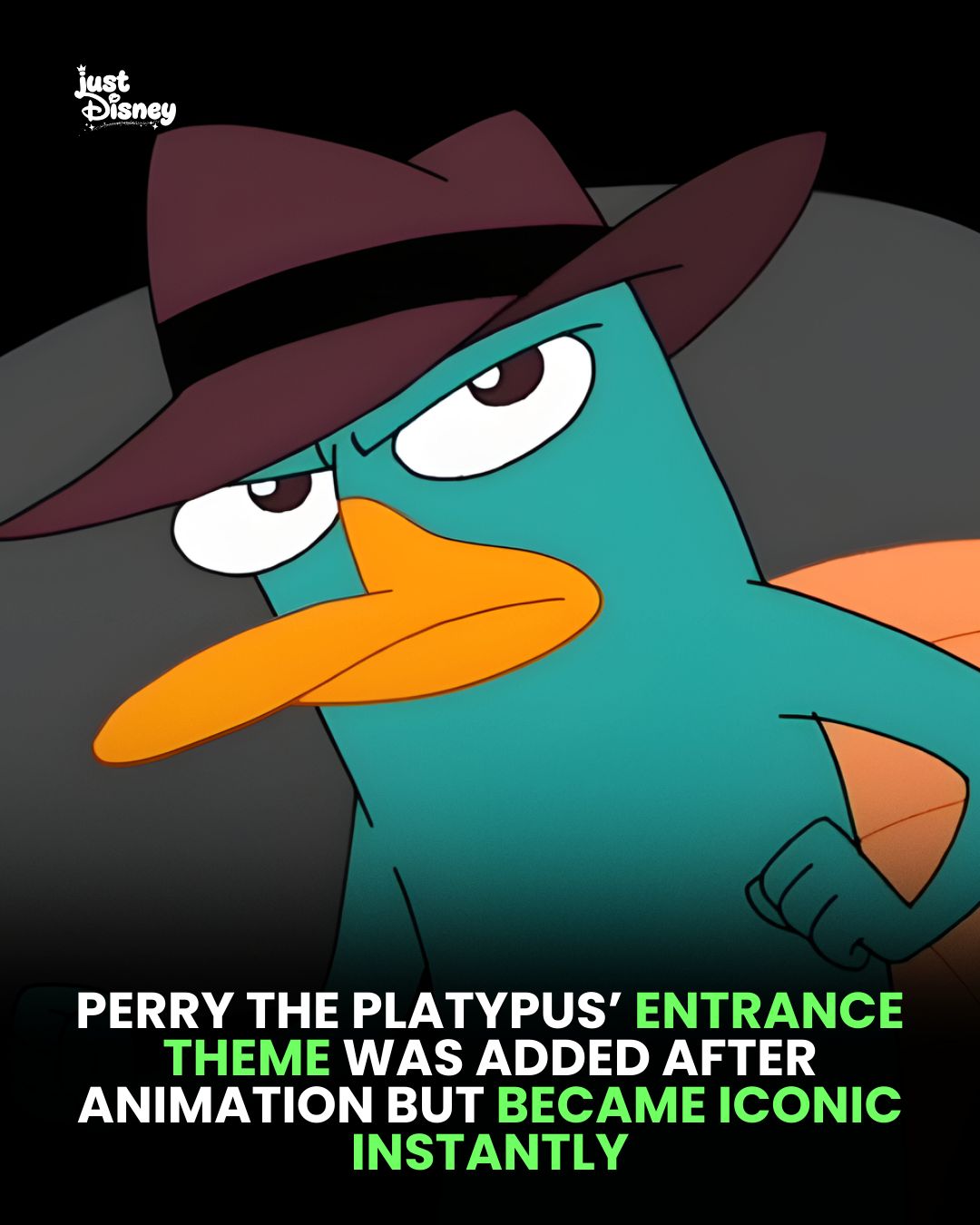 Just - Perry the Platypus’s now-iconic entrance theme wasn’t part of ...