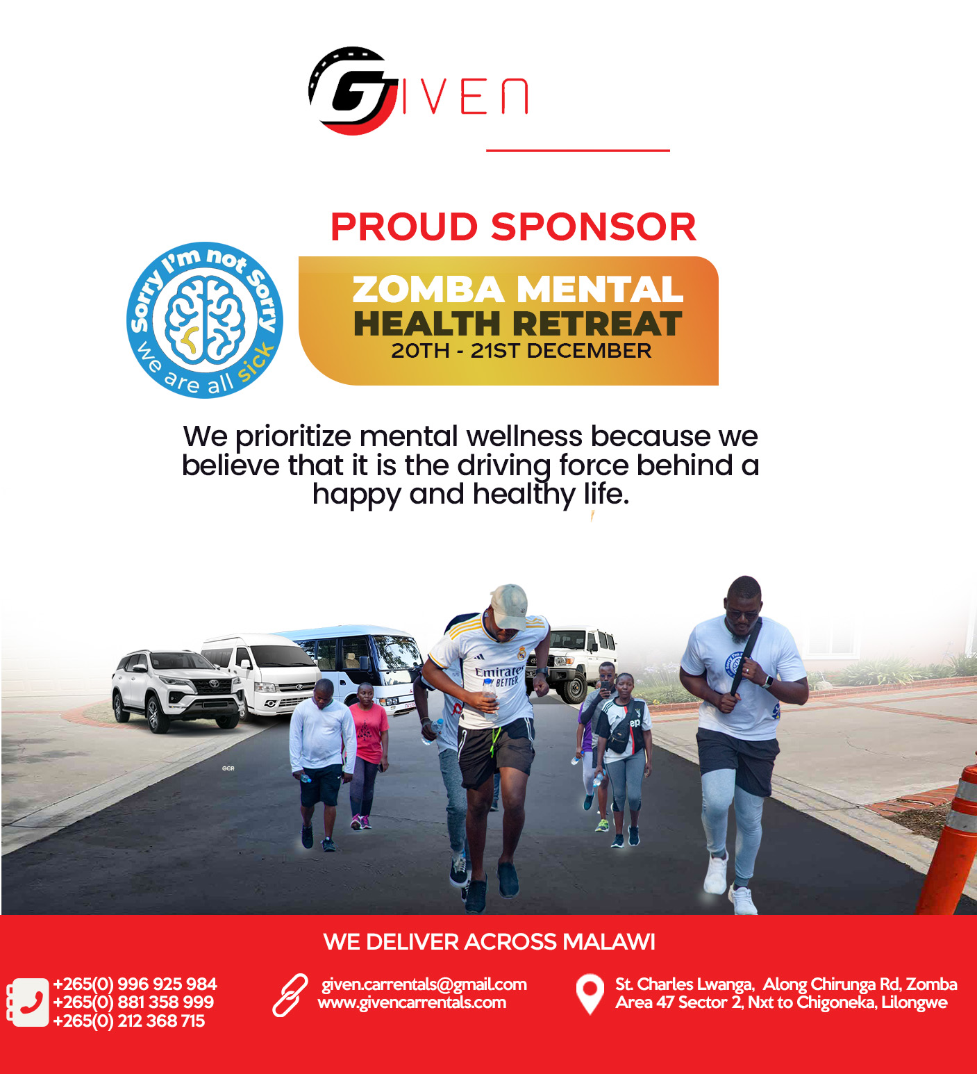 Given Car Rentals