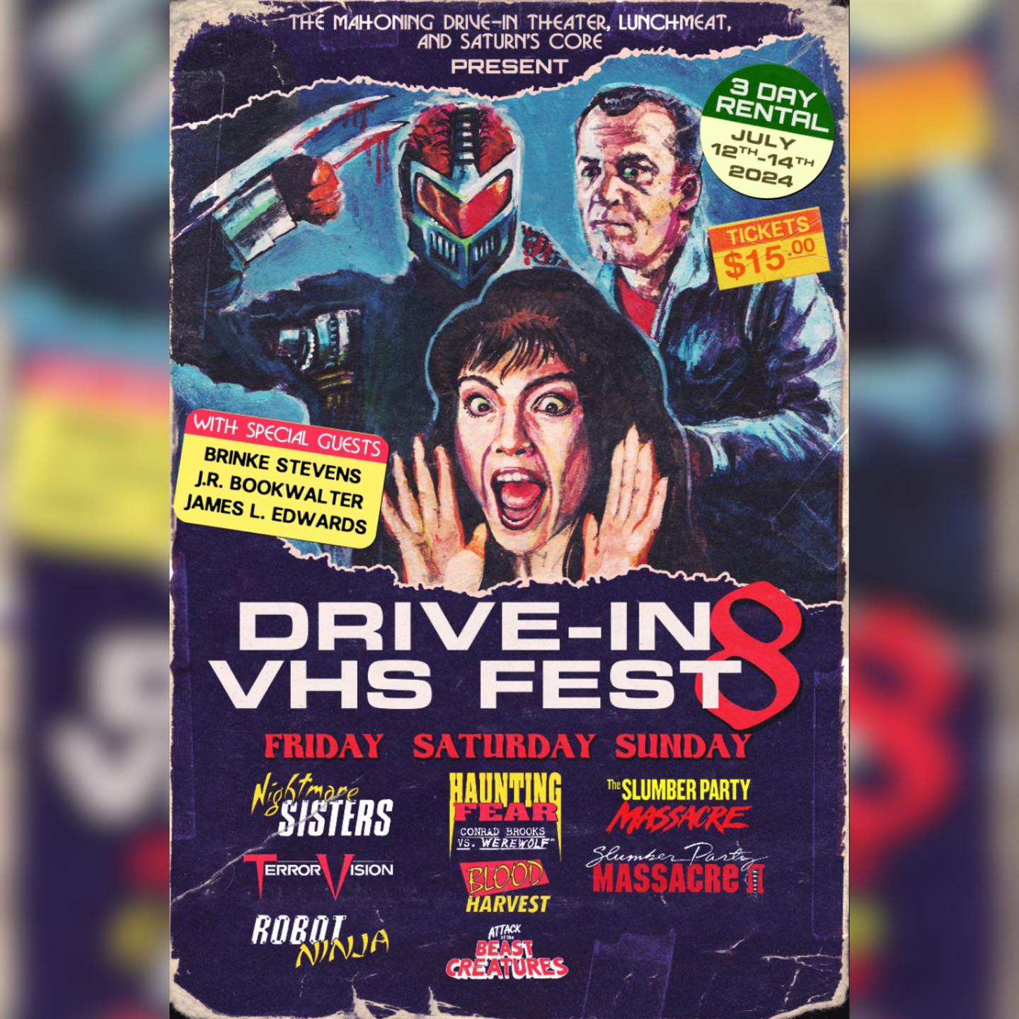 Drive-in VHS Fest 666 tickets on sale now