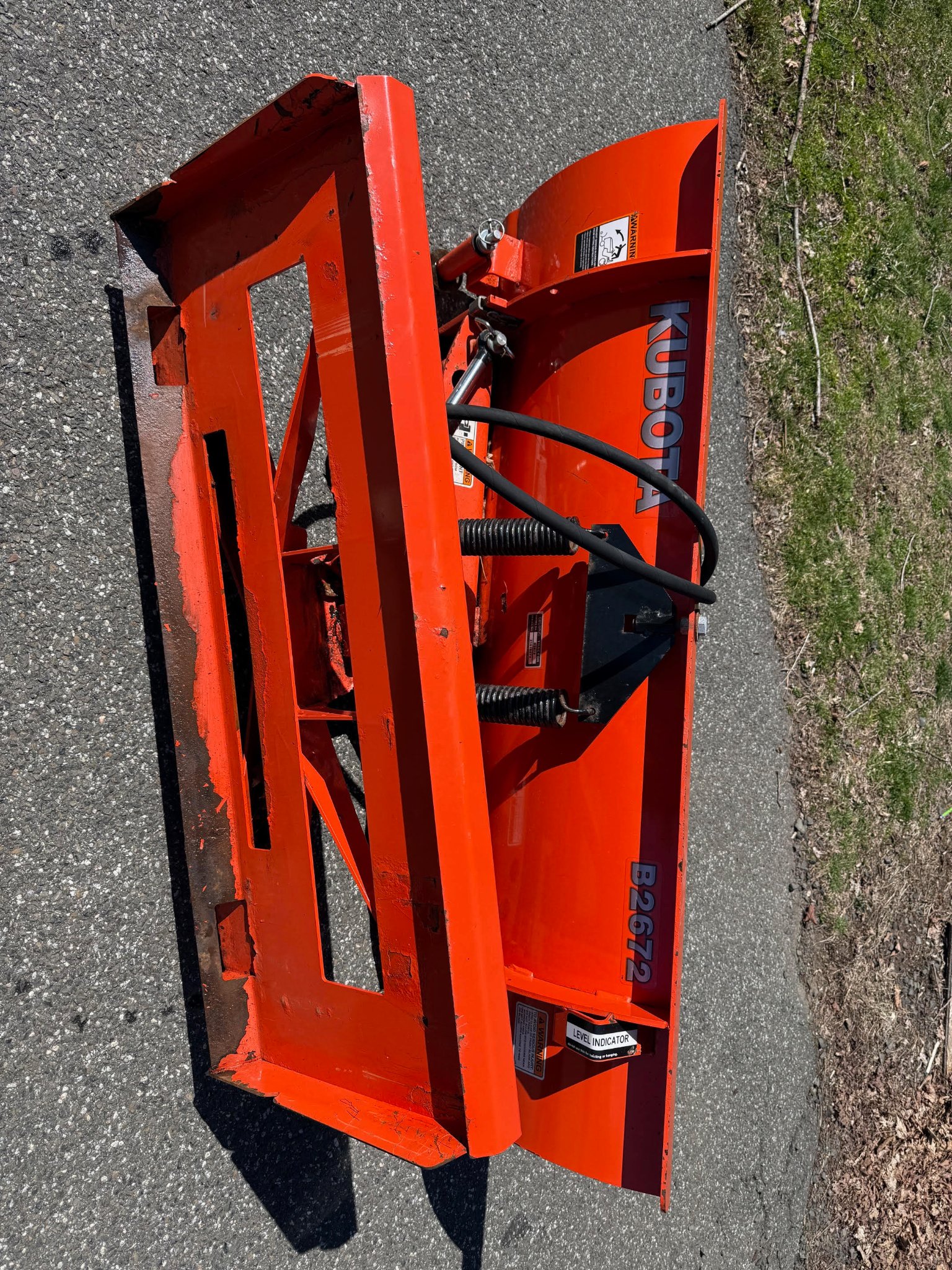 Quick Attach Kubota B2672 - 60” Plow - Snow Blowers - Cheshire ...