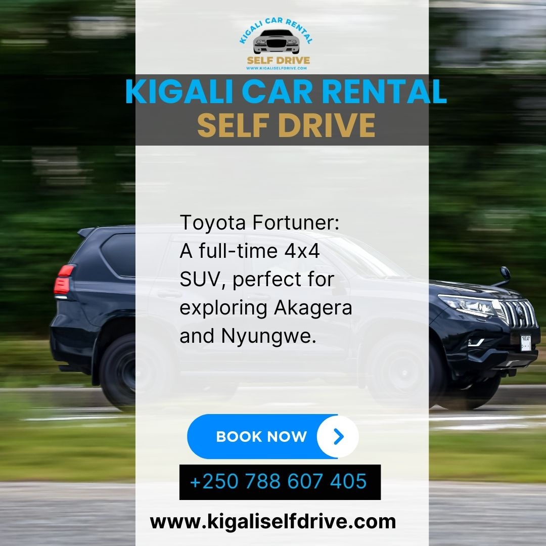 Kigali - Toyota Fortuner: A full-time 4x4 SUV, perfect for exploring ...