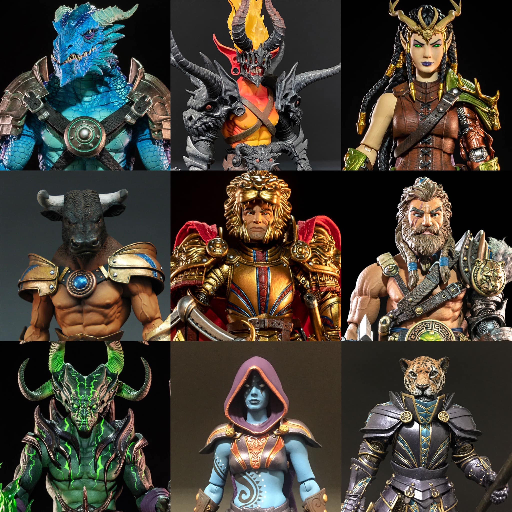 Mythic Legions figure checklist and database