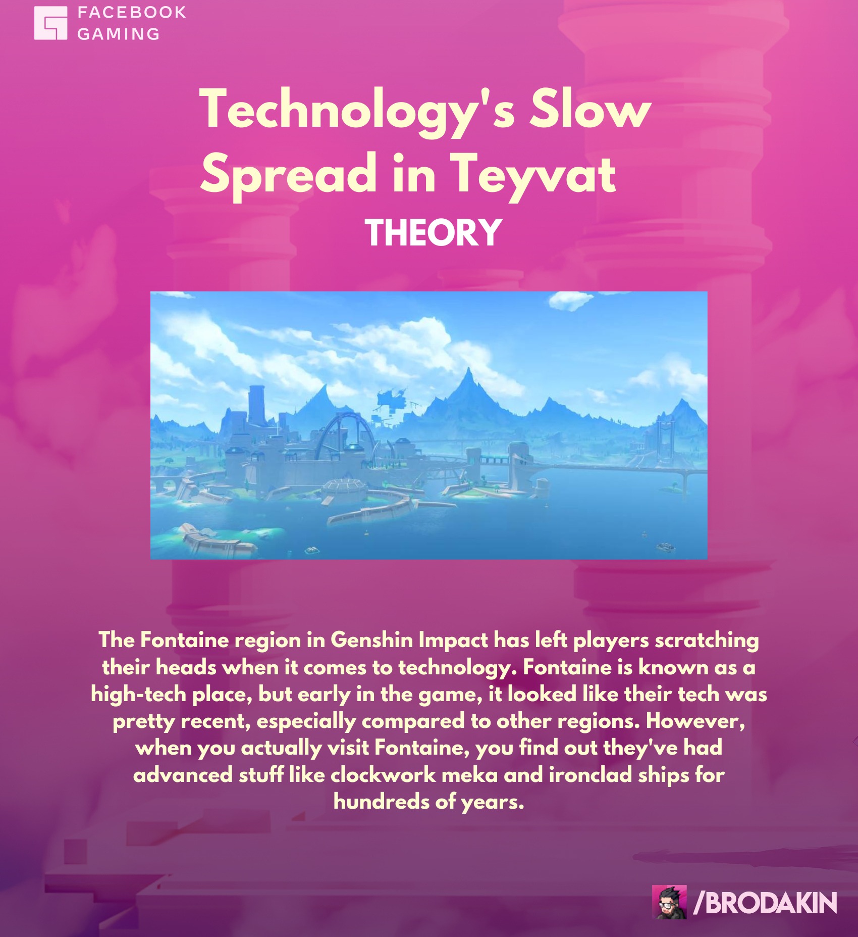 Brodakin - Technology's Slow Spread in Teyvat #GenshinImpact THEORY The ...