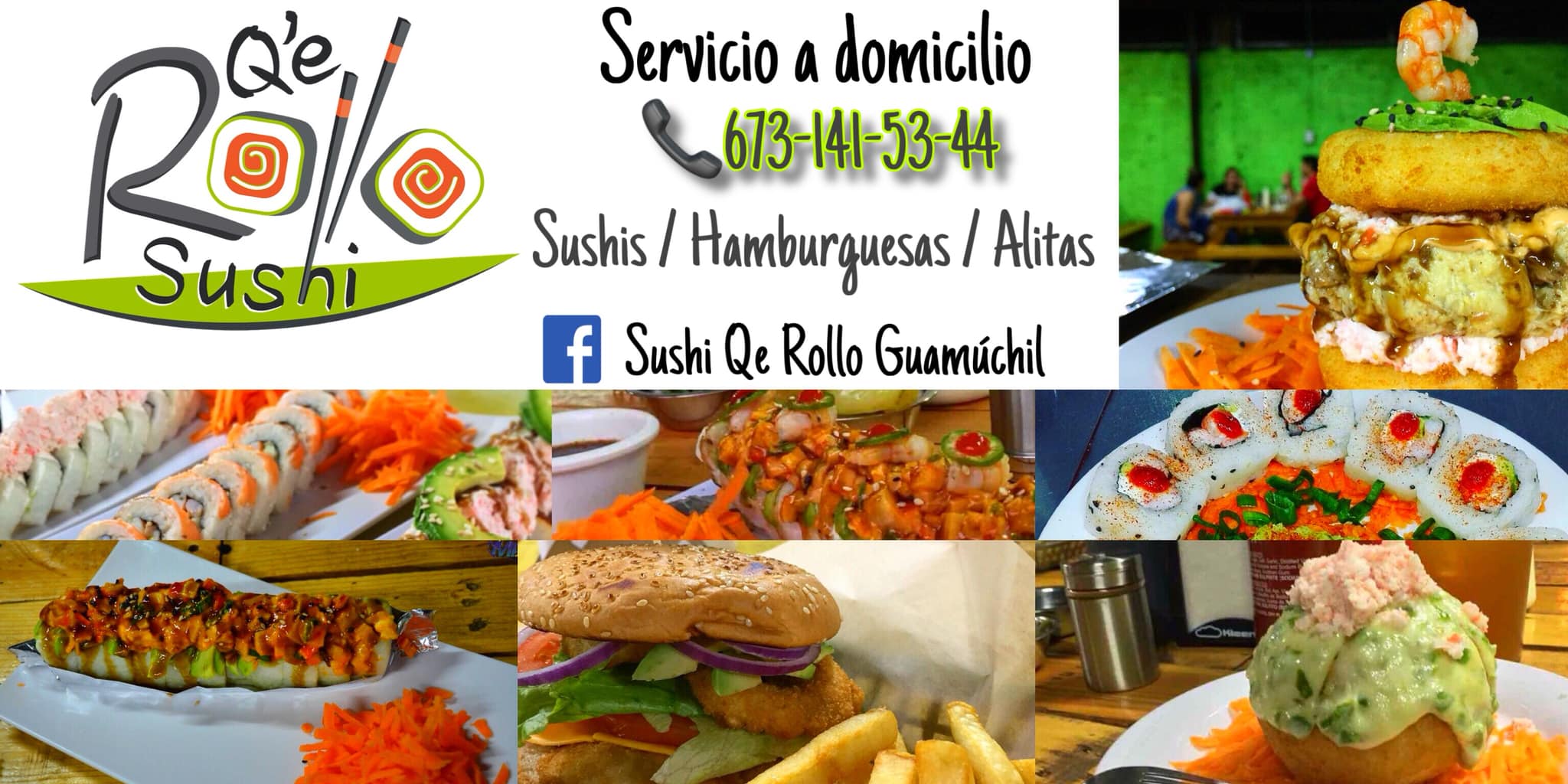 Sushi Qe Rollo Guamuchil | Guamúchil