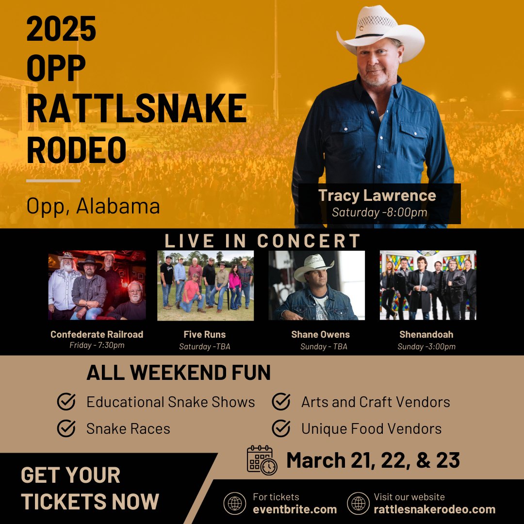 City - 🎉🐍 Opp's Biggest Event is Almost Here! 🐍🎉 Mark your calendars ...