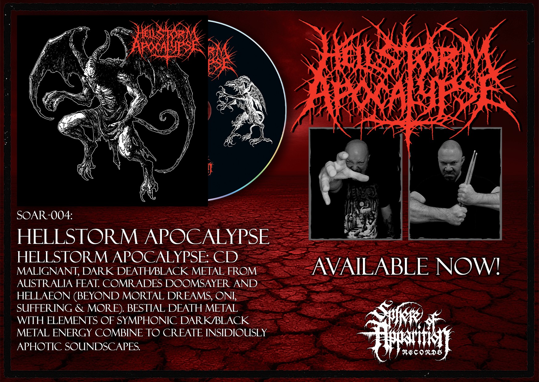 SUNSTORM #THEROADTOHELL New album out today! Have you got your