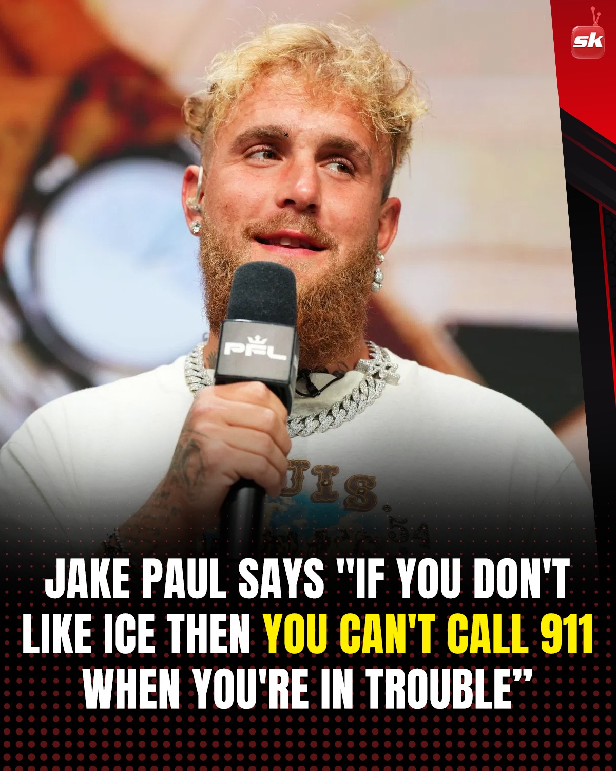 Influencer Jake Paul claims those who... - SK Entertainment | Facebook
