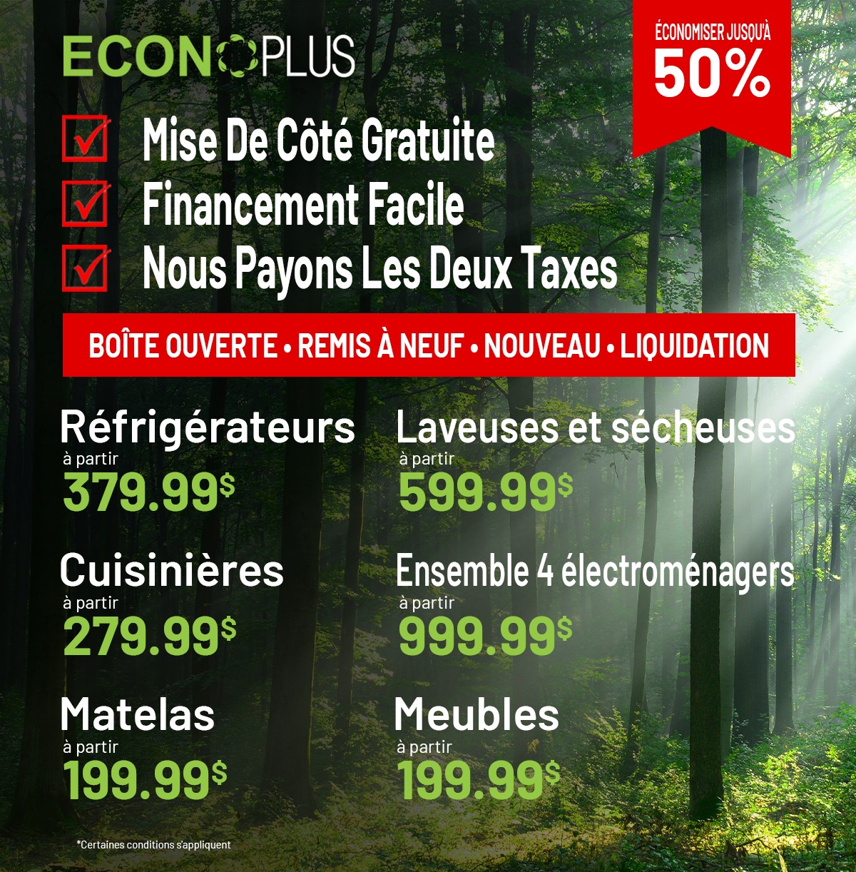 Econoplus Electromenagers | Montreal QC
