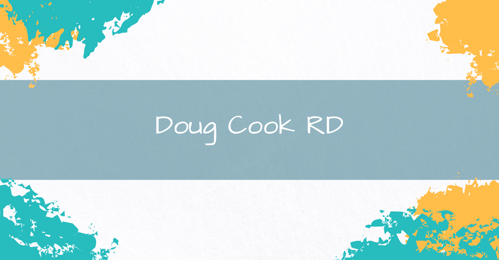 Doug Cook RD | Toronto ON