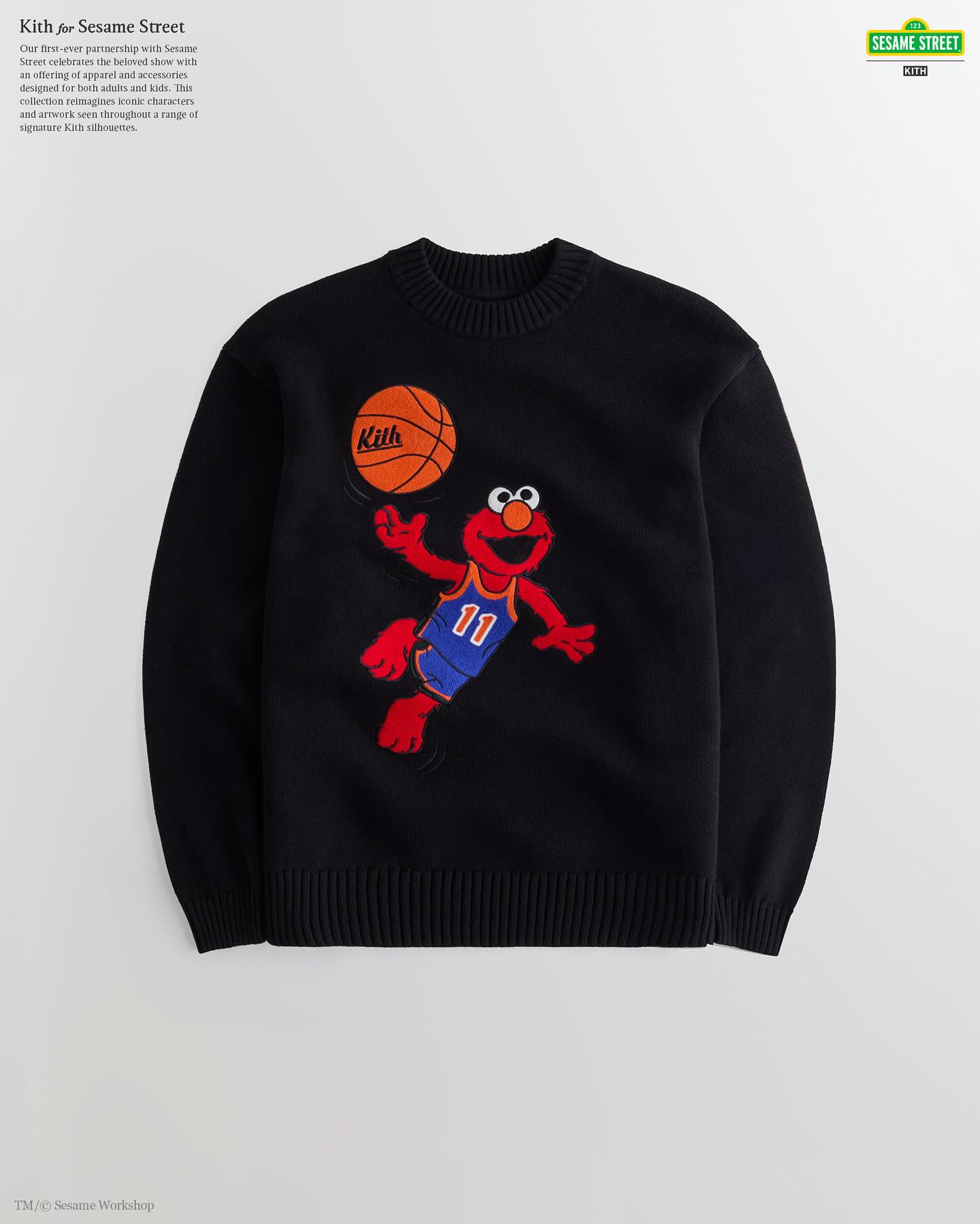 お値下げ済→KITH ×SESAME STREET限定パーカー ユニセックスＳ Kith for Sesame Street We're proud to present our first-ever