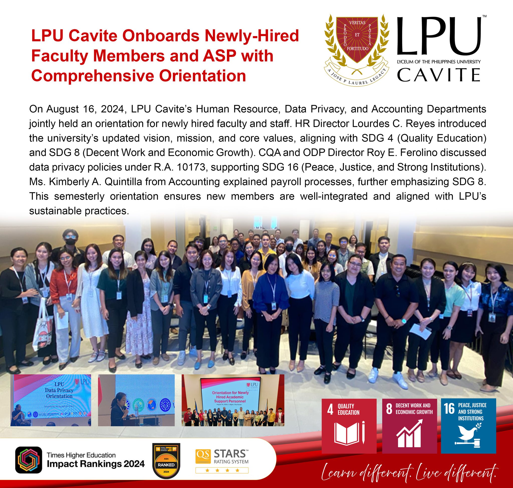 𝗟𝗣𝗨 𝗖𝗮𝘃𝗶𝘁𝗲 𝗢𝗻𝗯𝗼𝗮𝗿𝗱𝘀 𝗡𝗲𝘄𝗹𝘆-𝗛𝗶𝗿𝗲𝗱 𝗙𝗮𝗰𝘂𝗹𝘁𝘆 𝗠𝗲𝗺𝗯𝗲𝗿𝘀 𝗮𝗻𝗱 𝗔𝗦𝗣 𝘄𝗶𝘁𝗵 ...