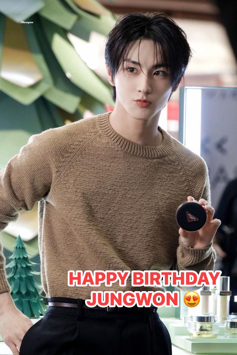 GM - Happy 22nd Birthday to Enhypen's Jungwon 🎉🎉 #JUNGWON
