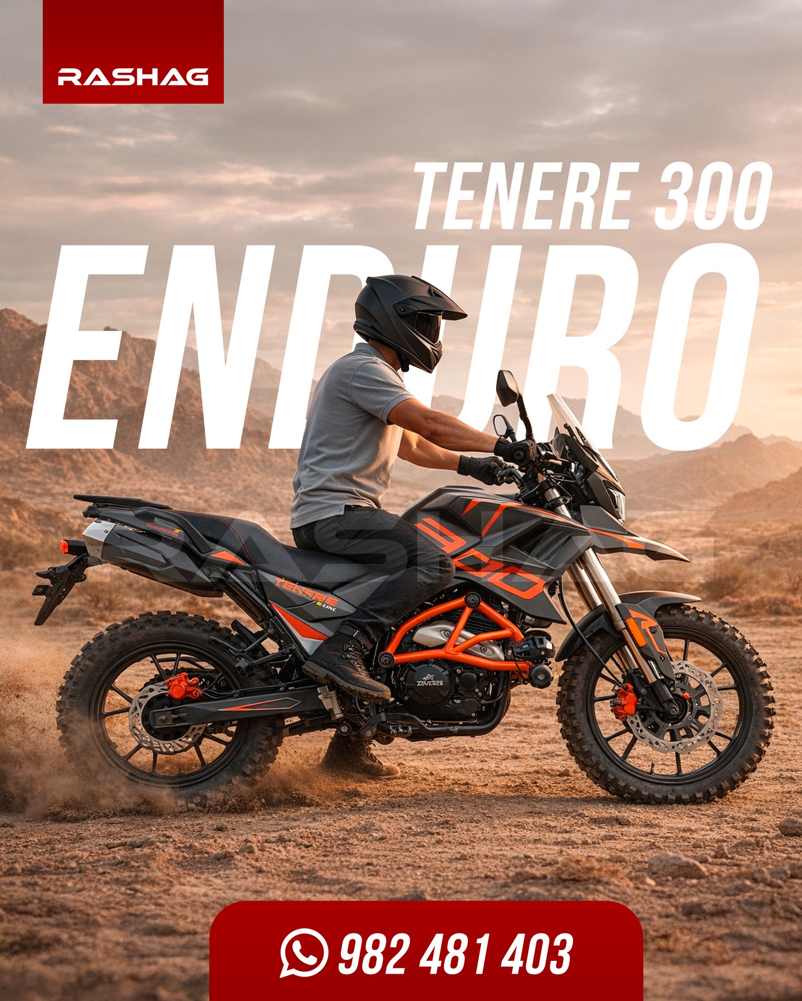 Rashag - No sigas el camino. Créalo. La nueva TENERE 300 ENDURO está ...